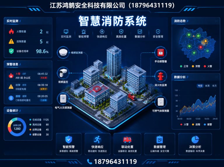 临沂消防通信指挥展示图